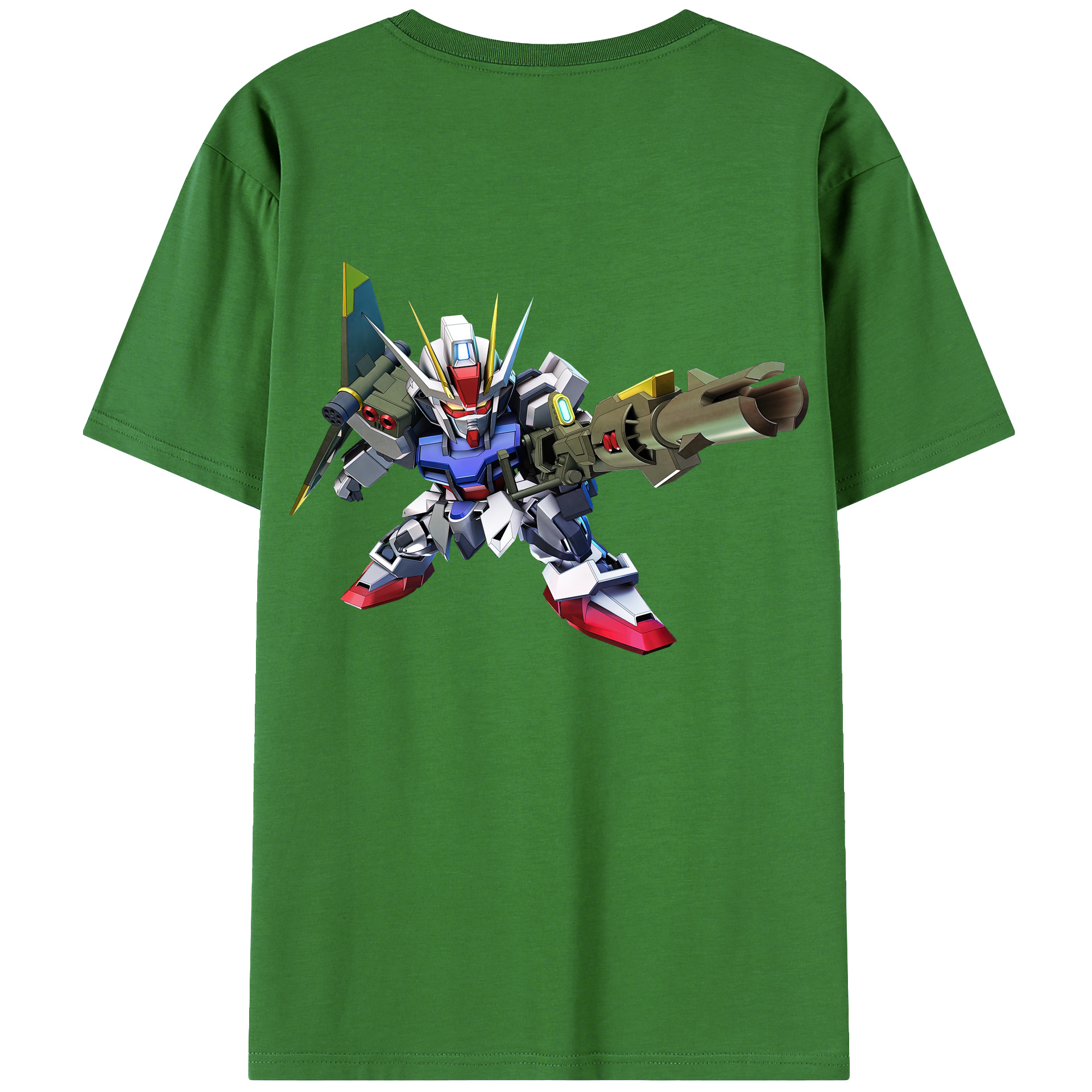 （画像用） 機動戦士ガンダム Mobile Suit Gundam レディース半袖Tシャツ(バックプリント)